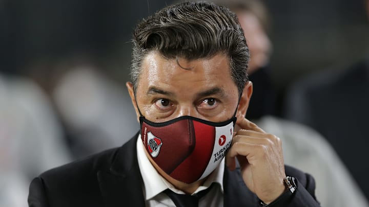 Marcelo Gallardo dirigiendo a River Plate Marcelo Gallardo dirigiendo a River Plate