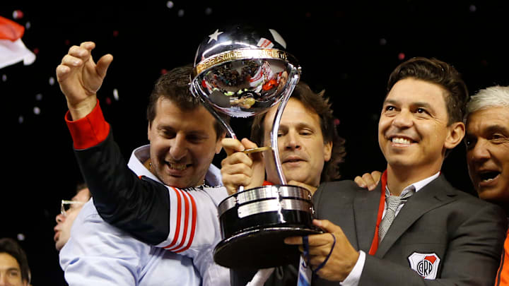 Ya son 12 los trofeos de Gallardo en River Ya son 12 los trofeos de Gallardo en River