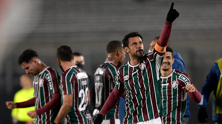 Após histórico 3 a 1 diante do River Plate, Fred e Caio Paulista receberam centenas de elogios dos torcedores nas redes sociais. Após histórico 3 a 1 diante do River Plate, Fred e Caio Paulista receberam centenas de elogios dos torcedores nas redes sociais.