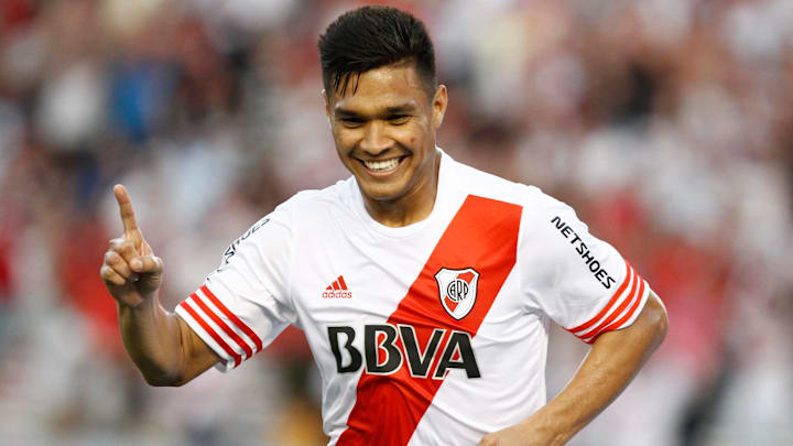 Teófilo Gutiérrez en RIver Plate Teófilo Gutiérrez en RIver Plate