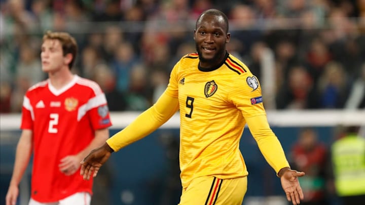 Lukaku con la selección belga