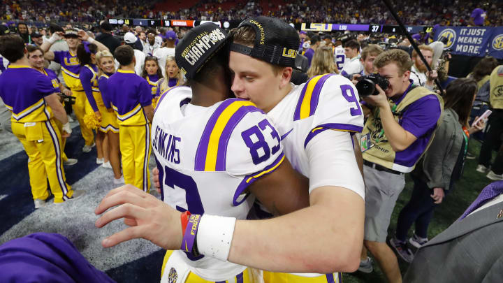 Joe Burrow and the LSU Tigers have the top seed in the College Football Playoff.