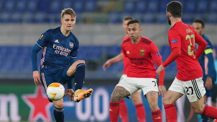 SL Benfica v Arsenal FC  - UEFA Europa League Round Of 32 Leg One