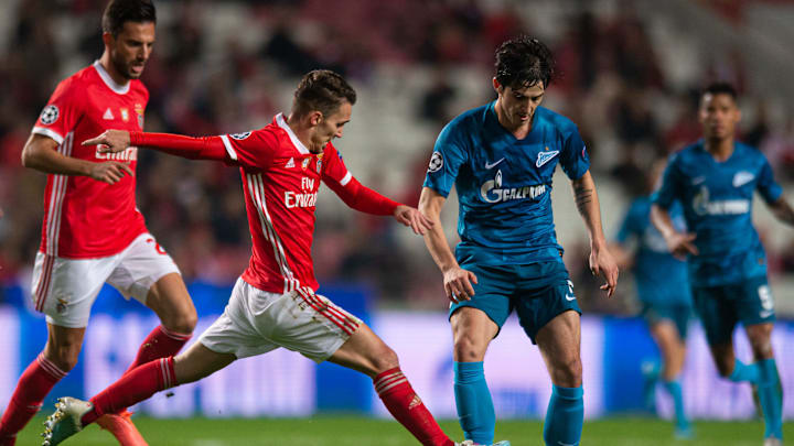SL Benfica v Zenit St. Petersburg: Group G - UEFA Champions League