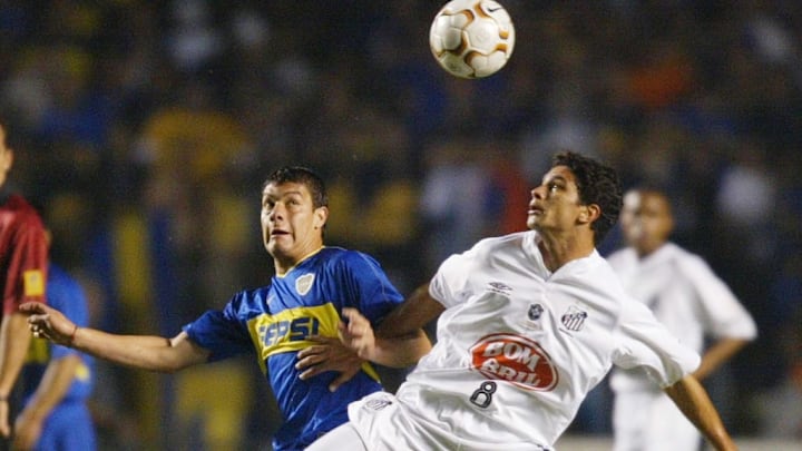Boca ante Santos.