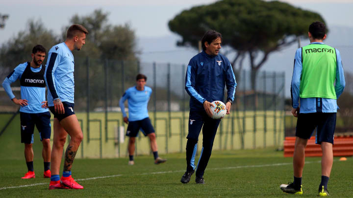 SS Lazio Training Session