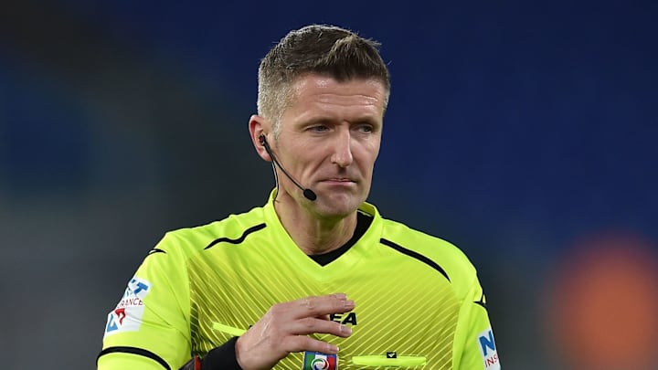 L'arbitro di Lazio-Milan Daniele Orsato L'arbitro di Lazio-Milan Daniele Orsato