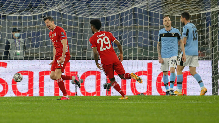 SS Lazio v Bayern Muenchen - UEFA Champions League Round Of 16 Leg One SS Lazio v Bayern Muenchen - UEFA Champions League Round Of 16 Leg One