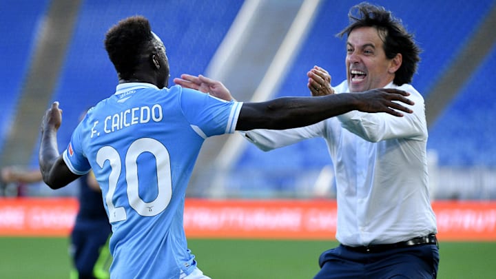 Felipe Caicedo e Simone Inzaghi Felipe Caicedo e Simone Inzaghi
