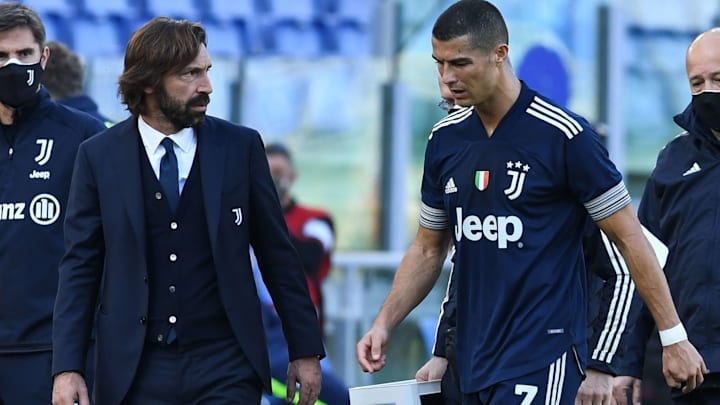 Pirlo e Cristiano Ronaldo Pirlo e Cristiano Ronaldo