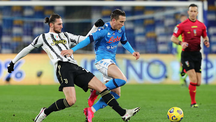 Piotr Zielinski, Adrien Rabiot Piotr Zielinski, Adrien Rabiot