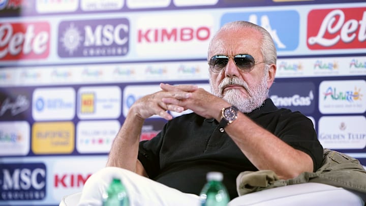 Il presidente De Laurentiis Il presidente De Laurentiis