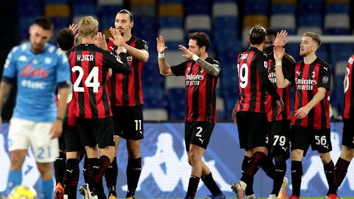 SSC Napoli v AC Milan - Serie A