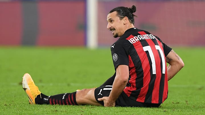 Il momento dell'infortunio al flessore per Ibra