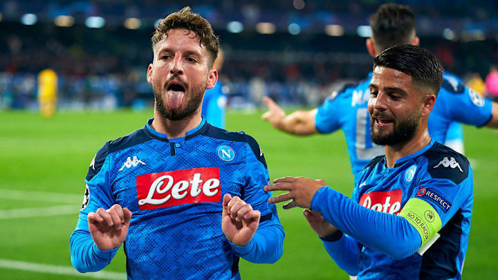 SSC Napoli v FC Barcelona - UEFA Champions League Round of 16: First Leg