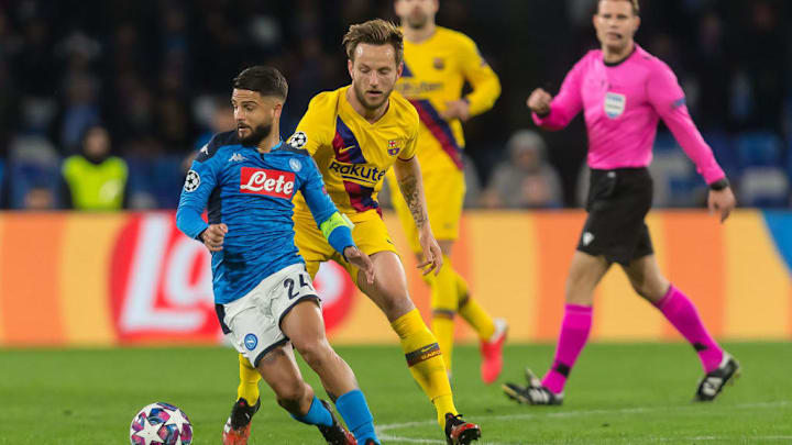 SSC Napoli v FC Barcelona - UEFA Champions League Round of 16: First Leg