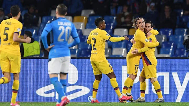 El gol de la ida ante el Napoli fue obra de Antoine