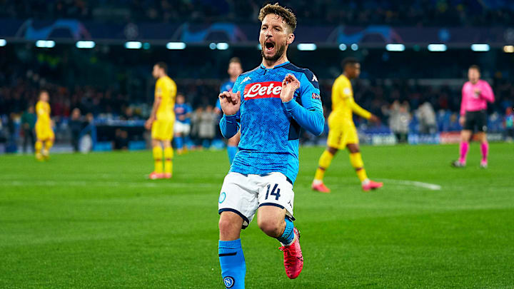 SSC Napoli v FC Barcelona - UEFA Champions League Round of 16: First Leg