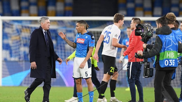 SSC Napoli v KRC Genk: Group E - UEFA Champions League