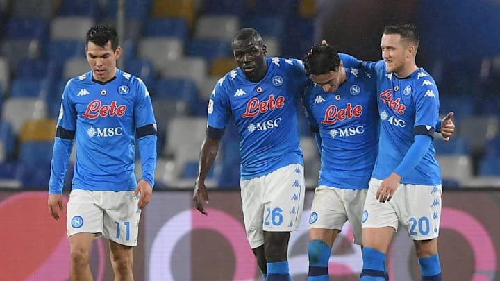 SSC Napoli v Spezia Calcio - Coppa Italia