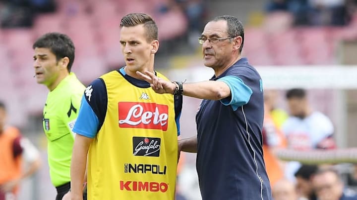 Arkadiusz Milik, Maurizio Sarri