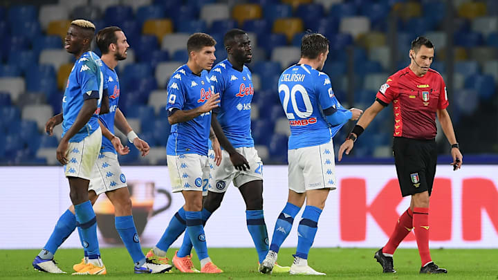 Il Napoli protesta
