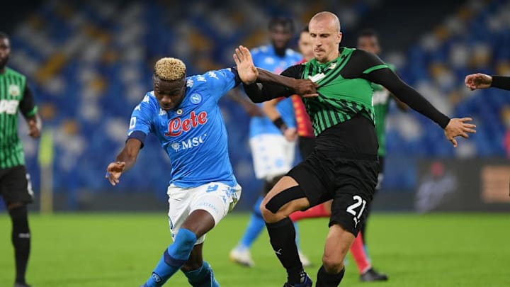 SSC Napoli v US Sassuolo - Serie A