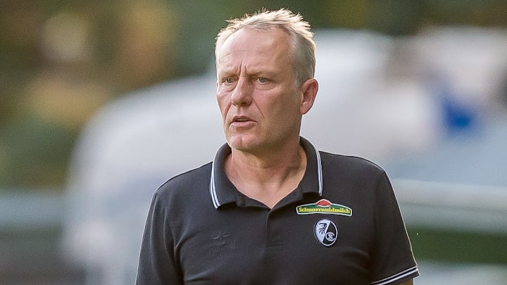 Zum Auftakt mit seiner Mannschaft in Stuttgart gefordert: Christian Streich Zum Auftakt mit seiner Mannschaft in Stuttgart gefordert: Christian Streich