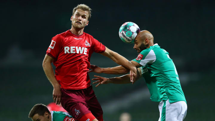 Der 1. FC Köln bangt um Sebastian Andersson (l.)