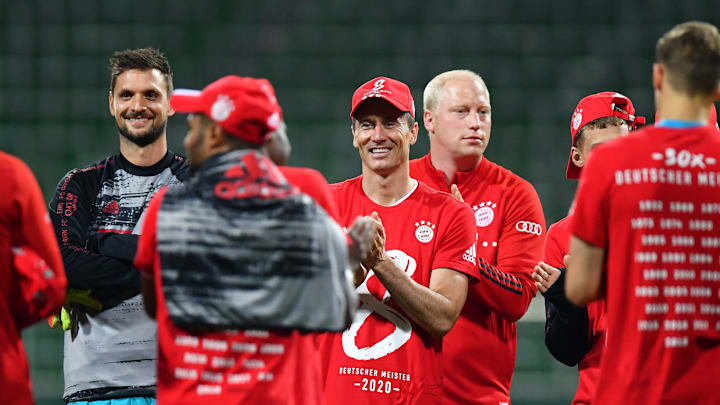 Bayern Munchen menangkan gelar Bundesliga usai kalahkan Werder Bremen Bayern Munchen menangkan gelar Bundesliga usai kalahkan Werder Bremen