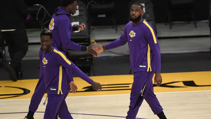 James será parte de la alineación de los Lakers este miércoles