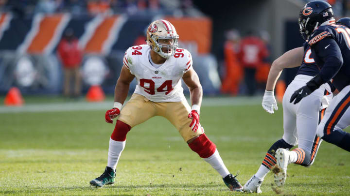 San Francisco 49ers defensive end Solomon Thomas