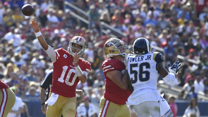 San Francisco 49ers v Los Angeles Rams