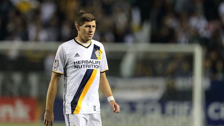 Tras hacer carrera en Liverpool, Gerrard se retiró en Los Ángeles