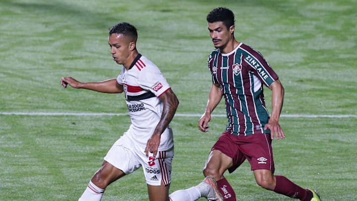 Egidio Igor Vinicius São Paulo Fluminense Brasileirão 