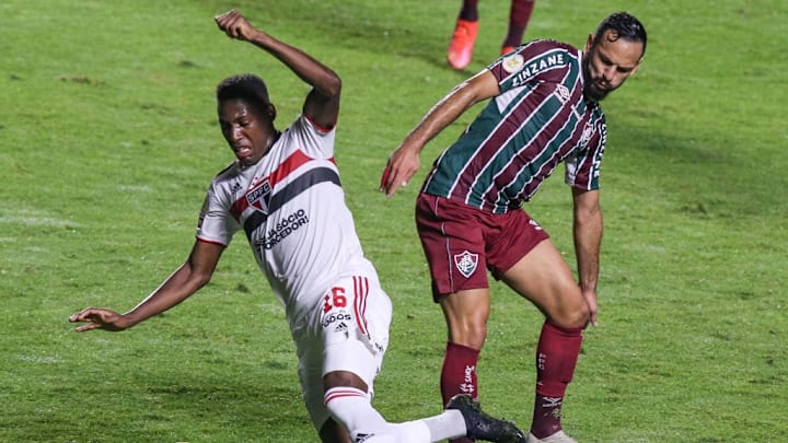 Igor Gomes, Yago Felipe São Paulo Brasileirão Santos 