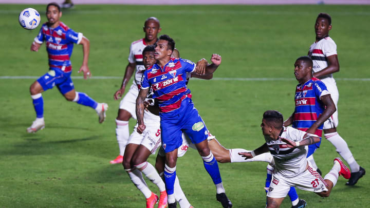 Fortaleza é atualmente o terceiro colocado da Série A | Sao Paulo v Fortaleza - Brasileirao 2021