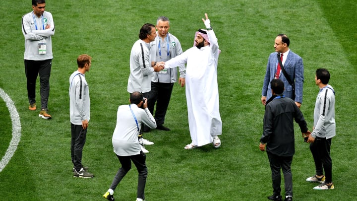 Saudi Arabia Training Session - 2018 FIFA World Cup Russia