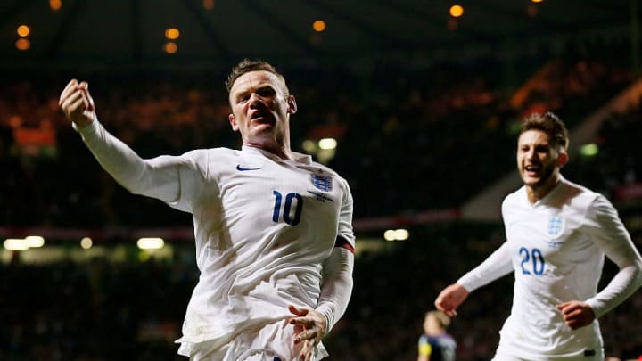 Wayne Ronney marca con Inglaterra