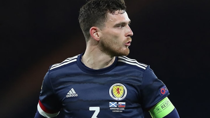 Andrew Robertson disputera l'Euro avec l'Écosse.