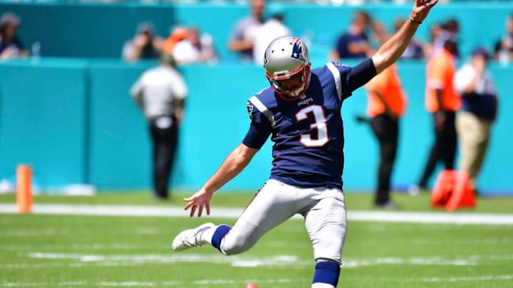 New England Patriots kicker Stephen Gostkowski