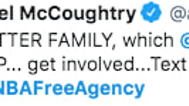Angel McCoughtry's Twitter Account