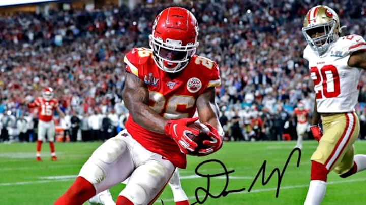 Autographed Damien Williams poster