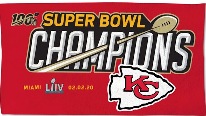 Kansas City Chiefs Super Bowl LIV Towel