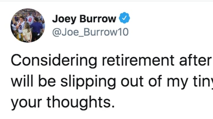 Joe Burrow tweets response to NFL Combine hand measurement 
