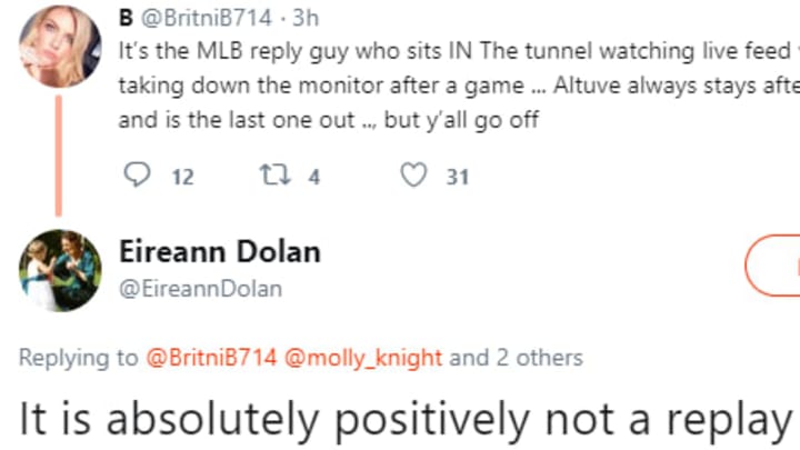 Writer and Wife of Sean Doolittle Destroys Astros Fan on Twitter