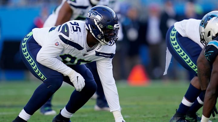 Seattle Seahawks defensive end LJ Collier