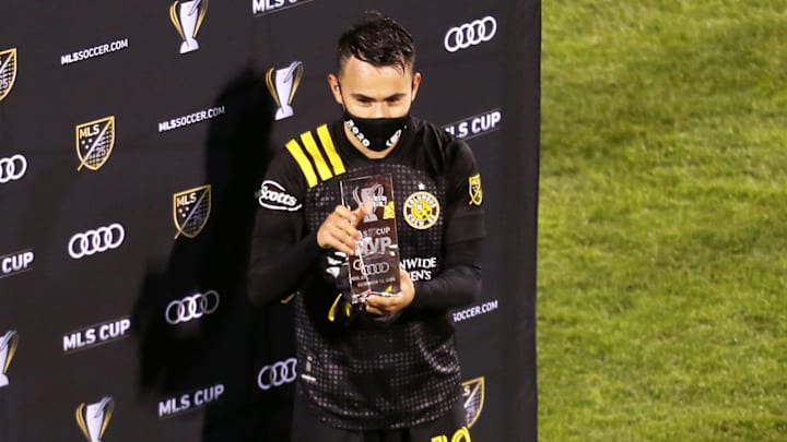 Lucas Zelarayán fue campeón de la MLS Cup con el Columbus Crew Lucas Zelarayán fue campeón de la MLS Cup con el Columbus Crew