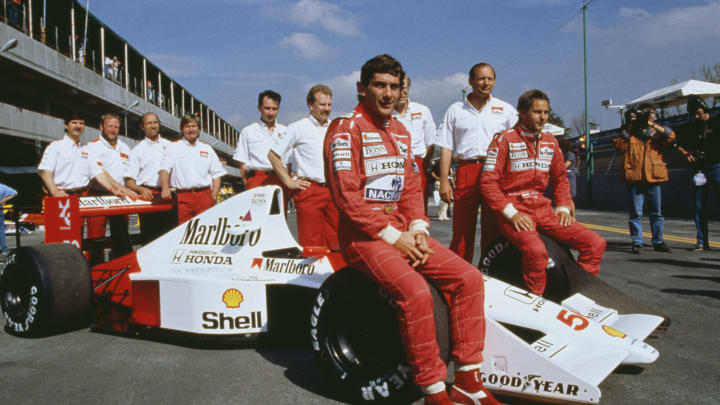 Ayrton Senna fue Campeón Mundial de la F1 en 1988, 1990 y 1991