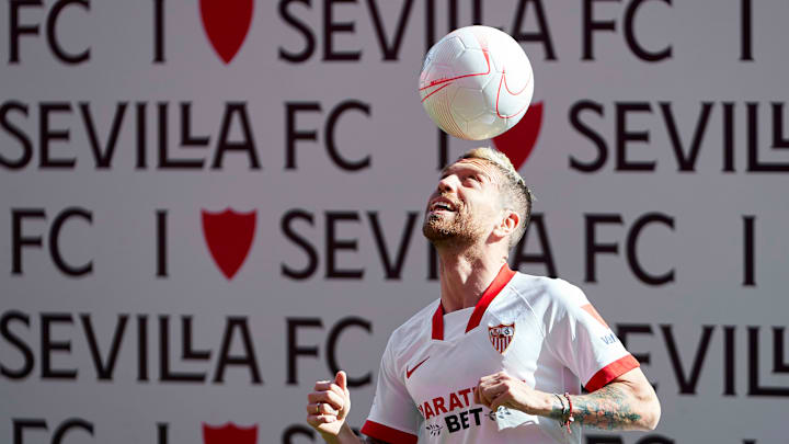 Papu Gómez foi apresentado recentemente ao Sevilla.